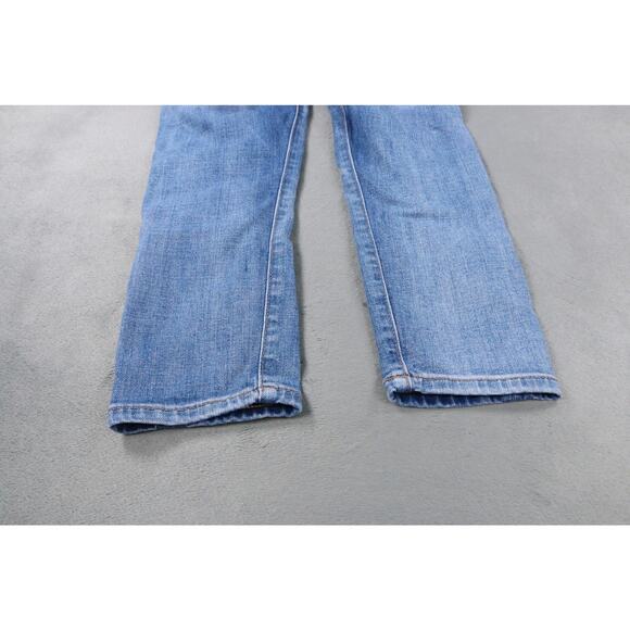 GAP Denim Toddler Jeans 4 Years Slim Fit Pull-On Knit Waist Blue Boys Girls - Picture 10 of 10